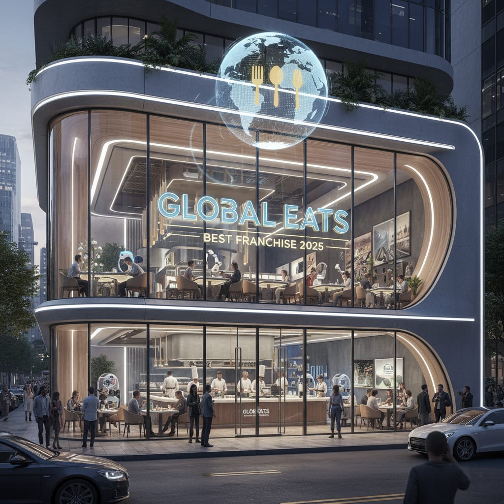 GLOBAL EATS restaurant with BEST FRANCHISE 2025